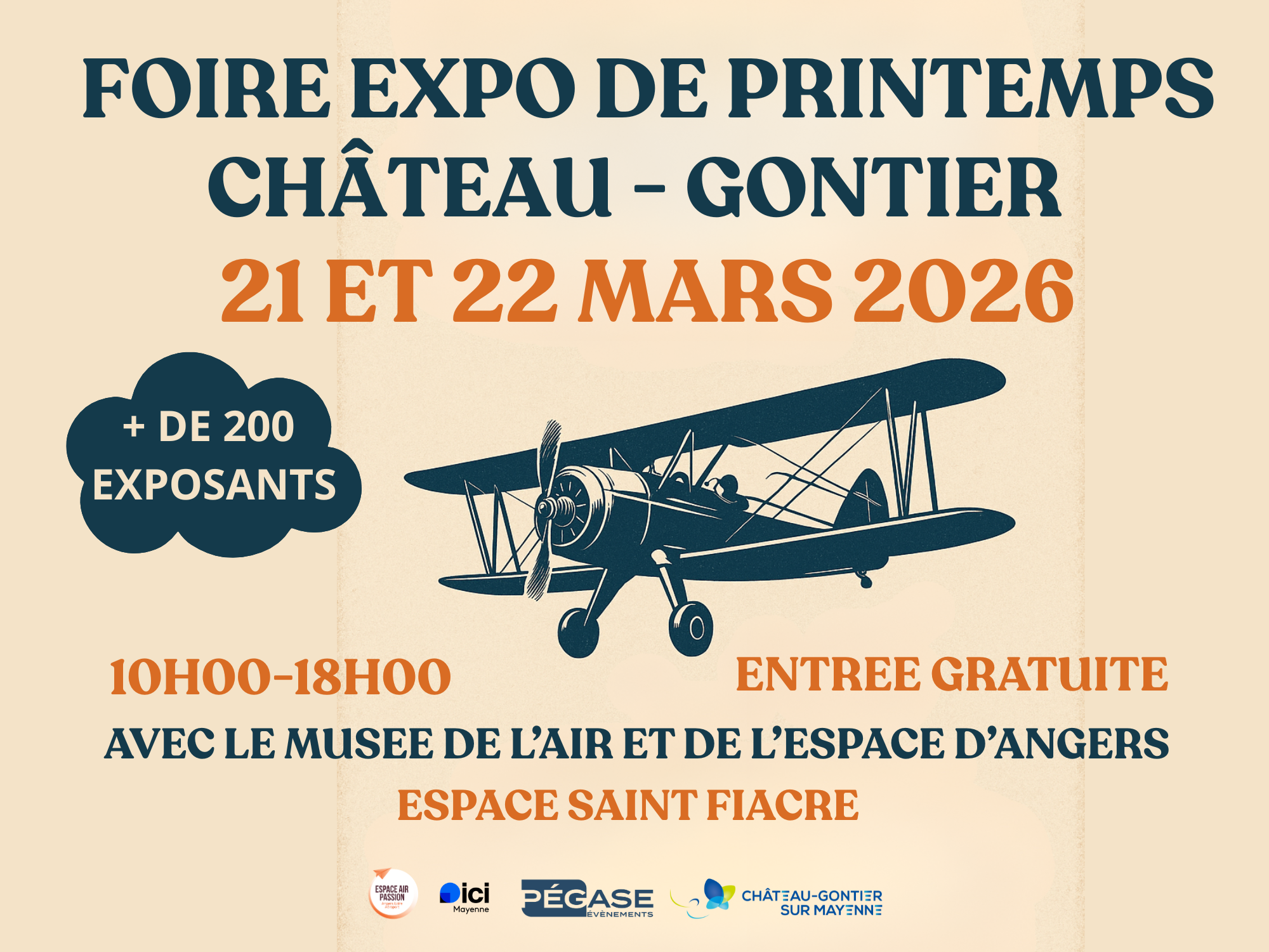 FOIRE EXPO DE CHÂTEAU-GONTIER 2026