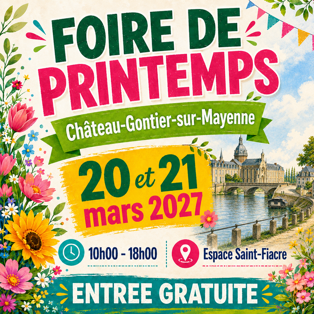 FOIRE EXPO DE CHÂTEAU-GONTIER 2027